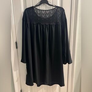 NWT black shift dress